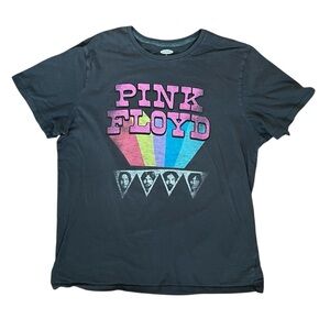 Pink Floyd Men’s XL Gray Short Sleeve Shirt Old Navy Soft Cotton